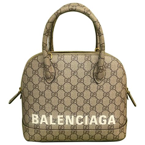 balenciaga and gucci handbag